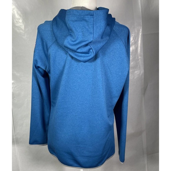 RARE The North Face Endurance Challenge Gore-tex Women Hoodie L Large Blue Pink - Picture 5 of 14
